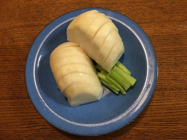 おいしくて簡単 山葵 わさび 茎 のたまり漬けを作ってみよう 自家製漬物