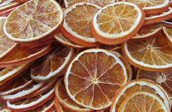 ドライオレンジの作り方ともどし方 乾燥食材100